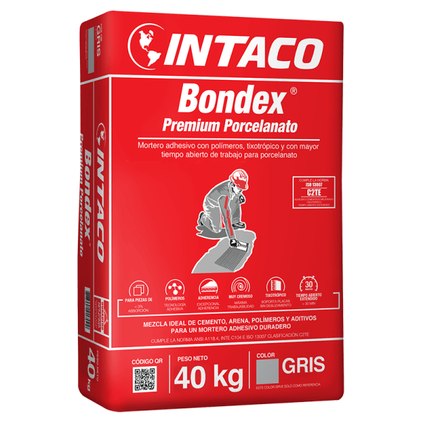 Bondex Premium Intaco para porcelanato en Quito. Precio