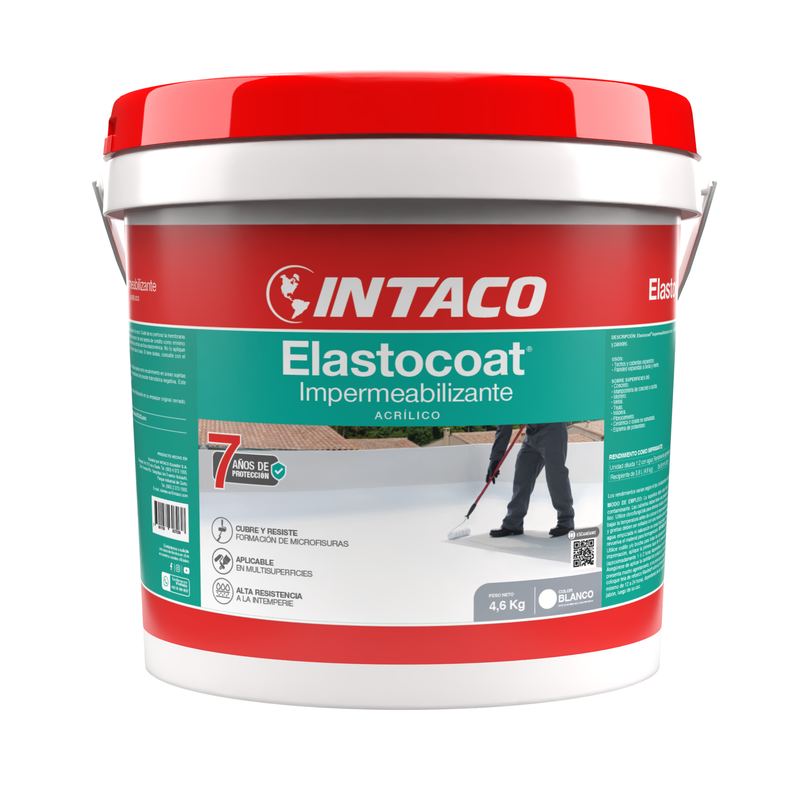 ELASTOCOAT-IMPERMEABILIZANTE-ACRILICO-BLANCO-Precio en Quito
