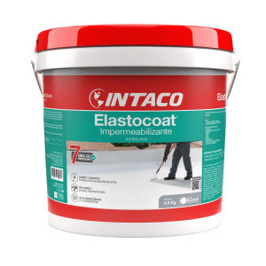 Membrana elastomérica Elastocoat de Intaco para impermeabilización de terrazas