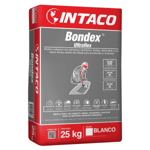 Bondex Ultraflex. Precio y rendimiento por saco de 25kg